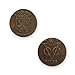 IMPACTO COLECCIONABLES | The First New York Penny Coin and American Coin Treasure | Authentic Penny Duit 1726–1794 | Colonial America Collectible Verified & Certified Historical