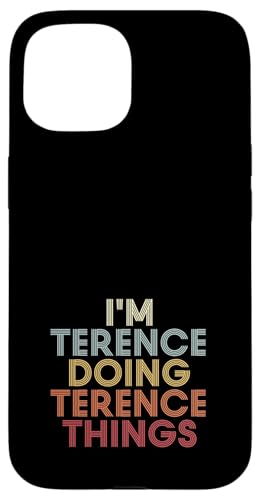Terence Name Terence Personalized Name First Given �X�}�z�P�[�X iPhone 15 �p
