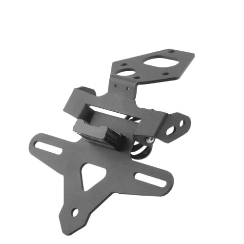 Support de Plaque d'immatriculation Pliable : Fini la bavette d'origine