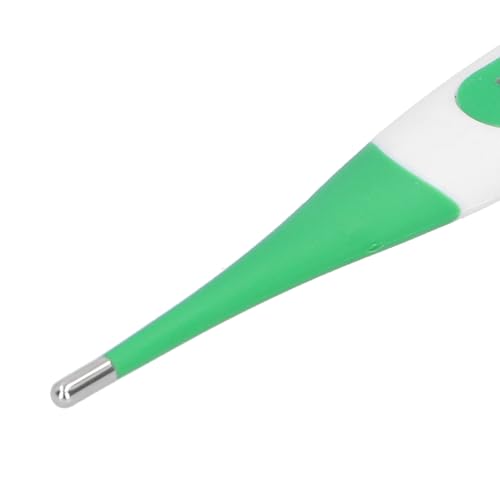 Fieberthermometer für Pferde Rinder, Digitales Haustierthermometer Wasserdichtes Tier Thermometer mit Flexible Temperatursonde, für Tierbesitzer von Hunden Katzen Tierärzten