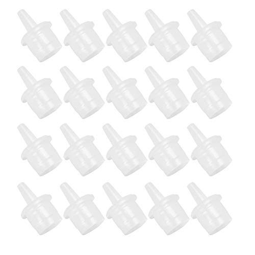 20-Pack Embouts colle à cils - Bouteille adhésif résistant avec embout fin