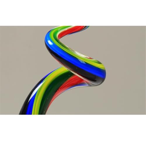 Sculpture de table en verre d'art abstrait : un cadeau de luxe unique - 5