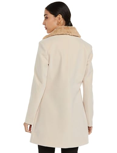 Image of Qube By Fort Collins Women's Knitted Hip Length Tweed Blazer - Stylish, Versatile, And Elegant For Office Or Casual Wear