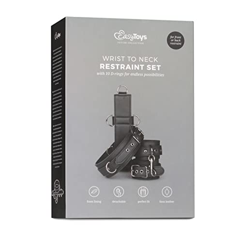 Restreint de poignet cou EasyToys accessoire bondage lit