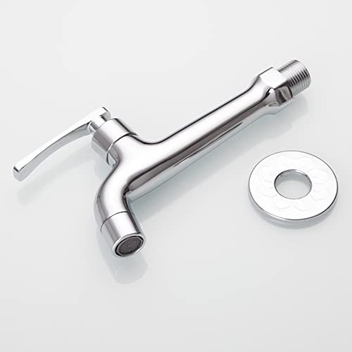 Cromo Rubinetto Ottone Lavanderia Bagno Montaggio