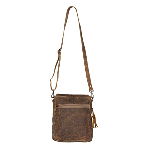 Myra Bag female Brown Beauty Leather Bag Upcycled Leather S-21684
