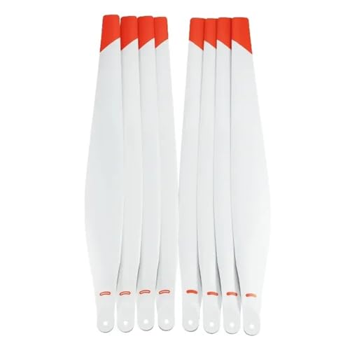 Hélices 5018 carbone blanches pour remplacer pales cassées de drone agricole T25