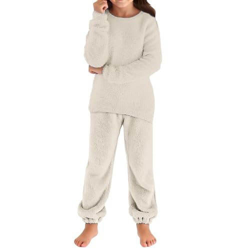 Conjunto de suéter y pantalón de punto holgados y abrigados para niñas, ropa de otoño e invierno para bebés y niños # L