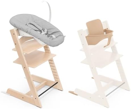 Stokke Tripp Trapp High Chair, Natural (Includes Chair + Baby Set...