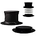Collapsible Top Hat- Magician Costume- Magician Top Hat- Magic Tricks- Costume Hats by Funny Party Hats