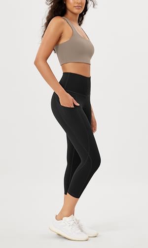 ODODOS Women's High Waisted Yoga Leggings with Pockets, Tummy Control Non See Through Workout Athletic Running Yoga Pants3