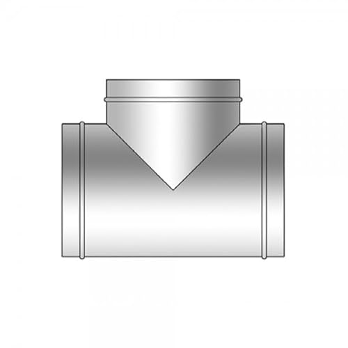MUNDOCLIMA by SALVADOR ESCODA, S.A. CLIMATIZATE! Te Simple 90º Chapa Galvanizada Conductos Ventilación