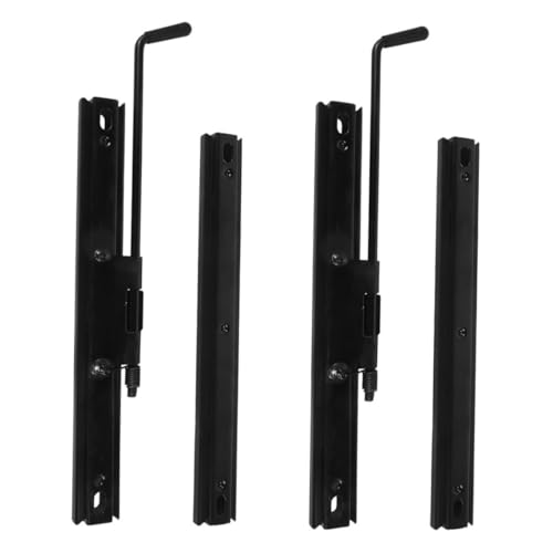 HAPINARY Adjustable Bucket Seat Sliders Kit Universal Seat Track Sliders Mounting Brackets for