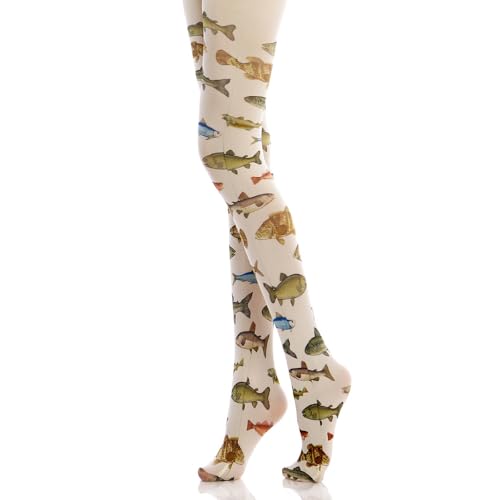 Women's Patterned Tights with Designs 140D White Velvet Cute Pantyhose Opaque Stockings2