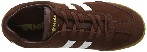 Image of Gola Equipe Suede - Sneakers for Men - Contrasting Wingflash - Heel Return - Durable Cupsole - Low Silhouette