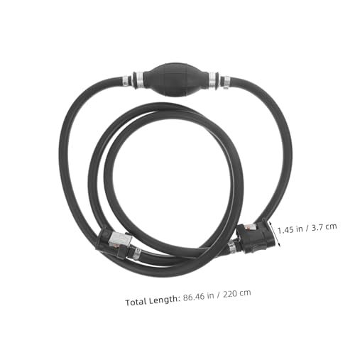 Manual Fuel Transfer Hose Pump for Oil Water Versatile Hand Pump for Easy Liquid Transfer Indoors Outdoors Efficient Suction with No Waste2