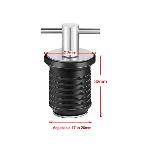 Bouchon de décharge étanche pour bateau avec structure robuste de coque