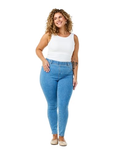 Legging femme stretch Zizzi grande taille à coupe ajustée confortable
