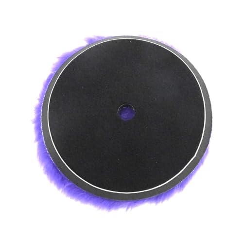DUZFOREI 2 peças de almofadas de corte de lã de 6 polegadas/150 mm, almofadas de polimento de lã, co