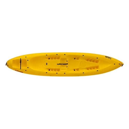 EXO Shark 2, Sit On Top Seekajak Unisex-Erwachsener, Rot, 410 cm