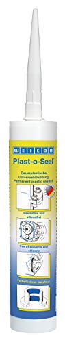 Preisvergleich Produktbild WEICON Plast-o-Seal 300g Kartusche hitzefeste Dichtmasse für Papierdichtungen
