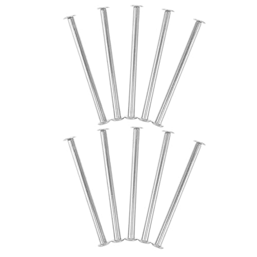 Herrajes para mangos de sombrillas Toddmomy: acero inoxidable resistente, 10 unidades