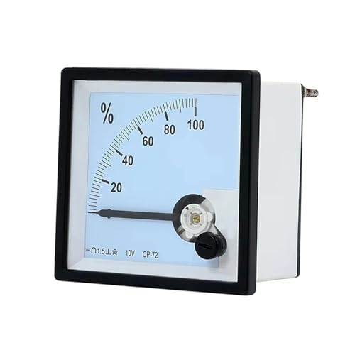 Indicateur de pourcentage SQ-72 72mm CP-72 à aiguille 0-100% 10V pour tableau