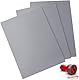 RONMOSNEA 3 Stück Stempelgummi Laser, Laser Gummi Blatt Pad A4 Lasergummi Stempel Gummi Stempelblatt 2,3mm Dick Rubber Stamp Sheet zum Lasern für DIY Crafts Stamp Gravurmaschinen Grau