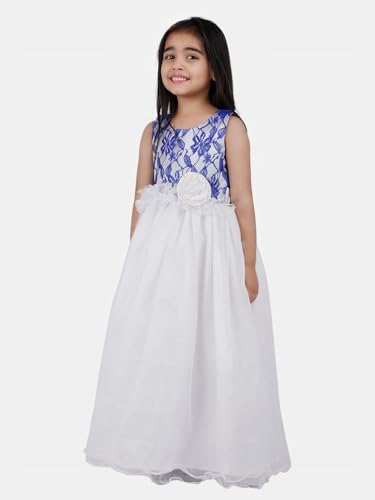 Image of SOFYANA Satin Formal Special Occasion Dress for A Young Girl Dressy Children's Wear Frock