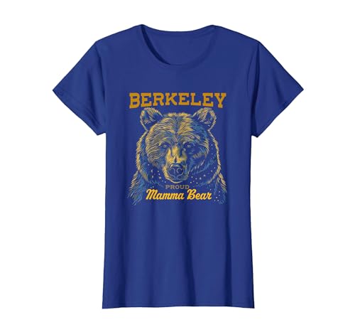 Berkeley California - Mama Bear T-Shirt, Women, Royal Blue, Large