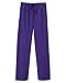 Fundamentals by White Swan Unisex Drawstring Scrub Pants XX-Small Purple