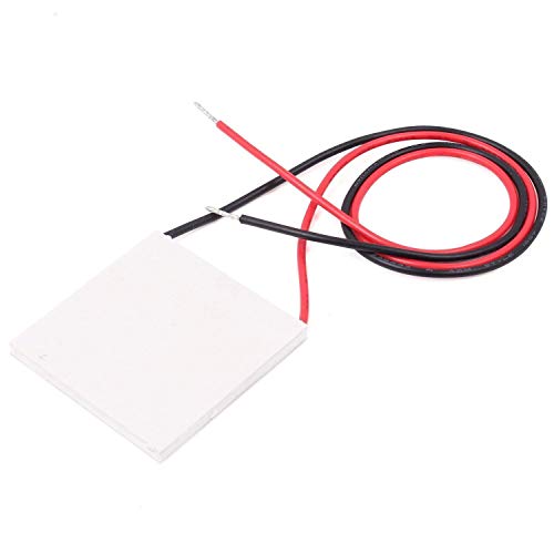 HiLetgo 2pcs TEC1-12706 Semiconductor Refrigeration Tablets TEC1-12706 12V 6A Heatsink Thermoelectric Cooler Cooling Peltier Plate Module 40x40MM