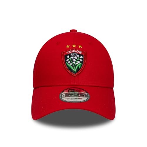 New Era Casquette 9FORTY Adjustable Core RC Toulonnais Rugby Adulte Taille Unique Rouge