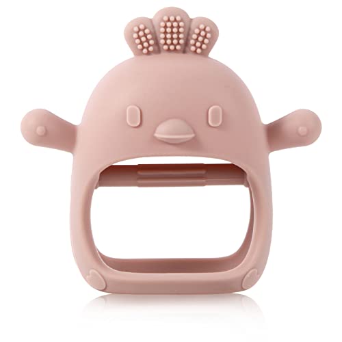 Image of Baby Teething Toys, Teethers for Babies 3-6 Months, BPA Free Baby ChewToys, Teether Mitten Teething Toys with Soft Texture for Sensory Exploration and Itching Teething Relief