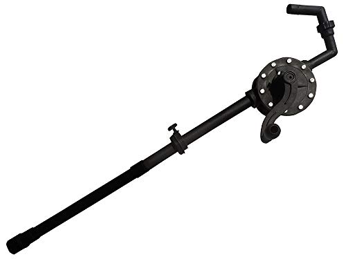 Image of JCP Polypropylene Plastic Rotary Pump Oil Hand Operated Barrel and Oil Drum Pump - M402