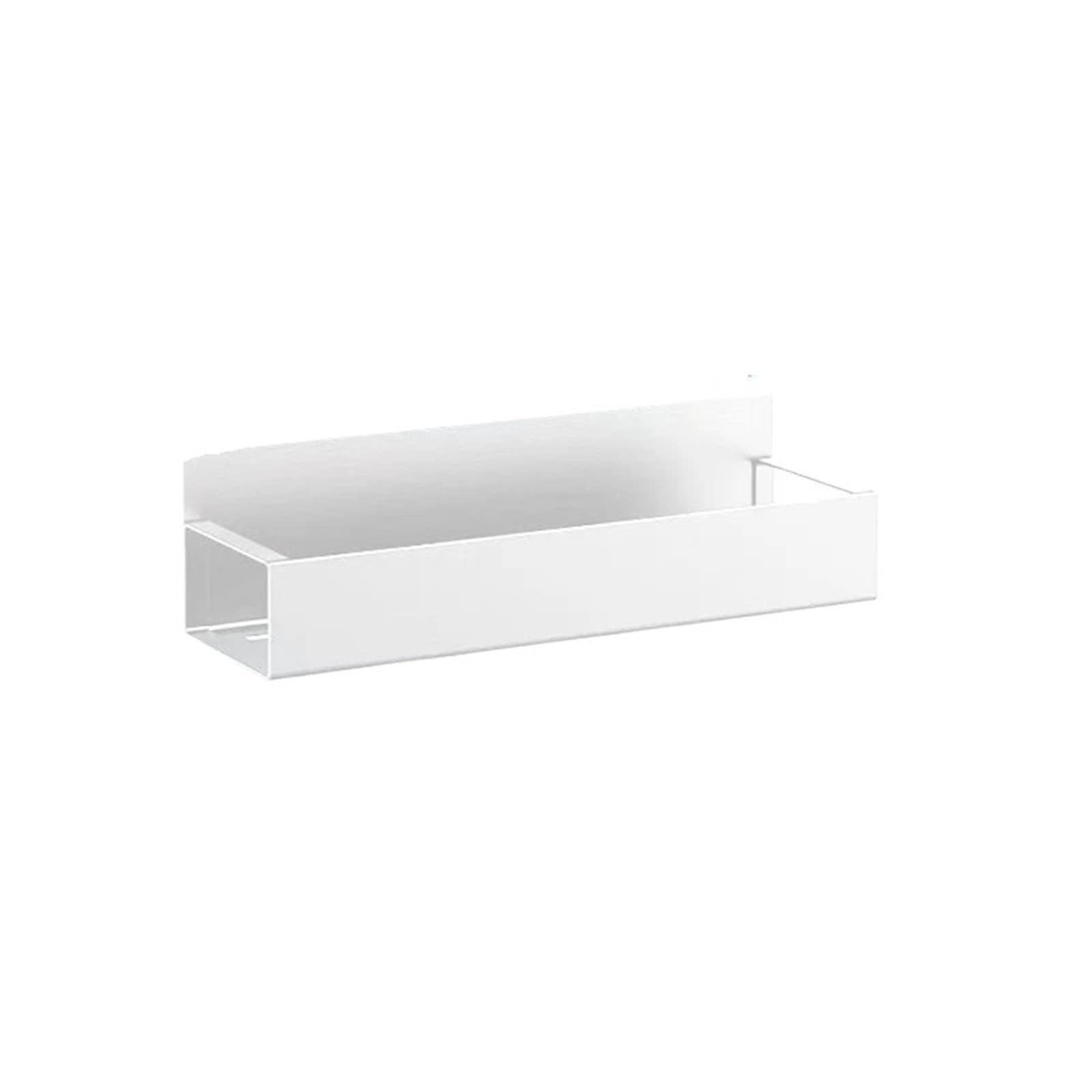 JTKSSCS Magnetic Shelf Strong Magnetic Storage Shelf Household Kitchen Refrigerator Washing Machine Side Hanging Rack Multifunctional(S white)