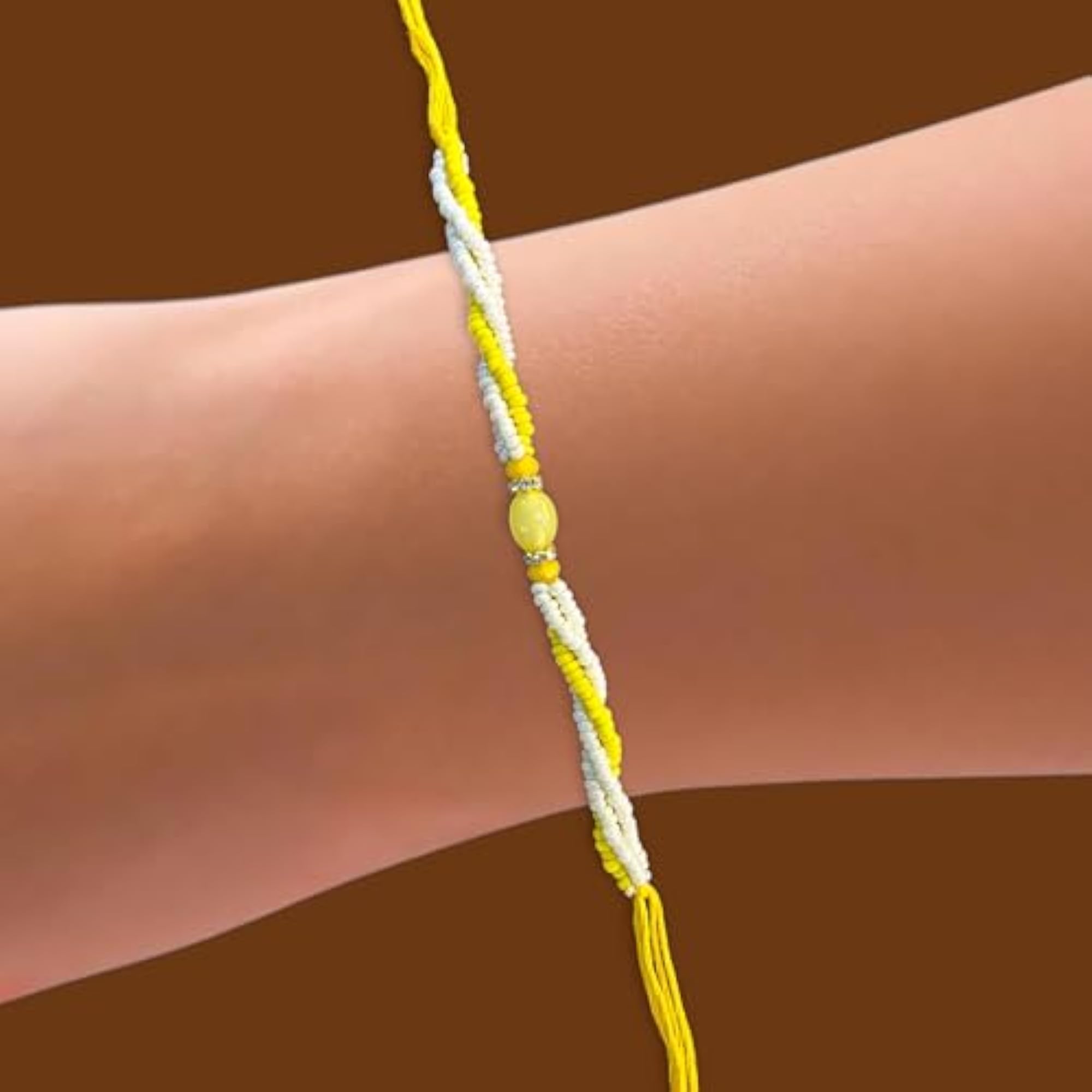 Multicolor Simple Rakhi Set of 3 for Brother