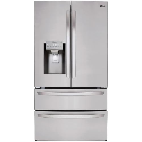 Image of LG LMXS28626S 28 Cu. Ft. Stainless Steel 4-Door French Door Refrigerator