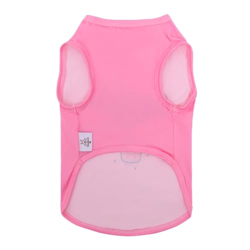 Image of CuteBone Soft Dog Shirt Birthday Lightweight Small Puppy T-Shirts Pet Clothes Breathable Tee Vest Stretchy Outfit Cat Apparel