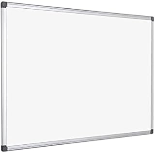Bi-Office 1200 x 900mm Aluminium Framed Whiteboard
