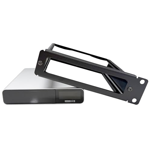 Fixation rack 1U Unifi Cloud Key G2 en acier pour ranger sa baie 19