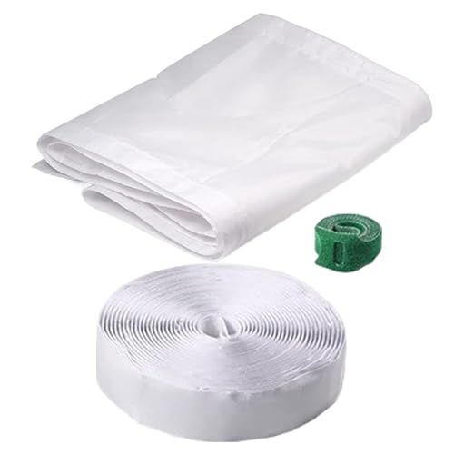 Kit de ventilador de CA con sello de ventana ajustable y barrera horizontal sellada