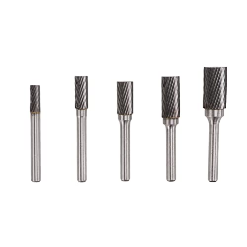 Set de 5 fresas de carburo con vástago 6 mm miniatura 2