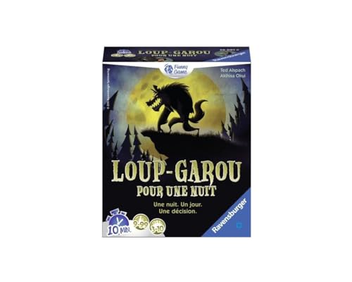 Ravensburger - Loup-Garou pour Une Nuit - Jeu de Société Loup Garou - Jeu d'Ambiance - 3 à 10 Joueurs - Dès 9 Ans - Appli Gratuite - 26681 - (Multilingue...