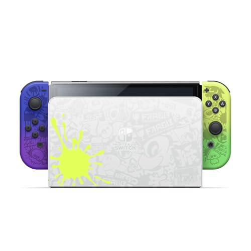Image of Nintendo Switch OLED Model With (Splatoon 3 Special Edition) Joy-Con