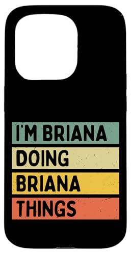 I'm Briana Doing Briana Things �ʔ��� ���� �X�}�z�P�[�X iPhone 15 Pro �p