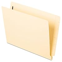 Pendaflex Laminated Spine End Tab Fastener Ordner, Position # 1, Letter, Manila, 50/Box