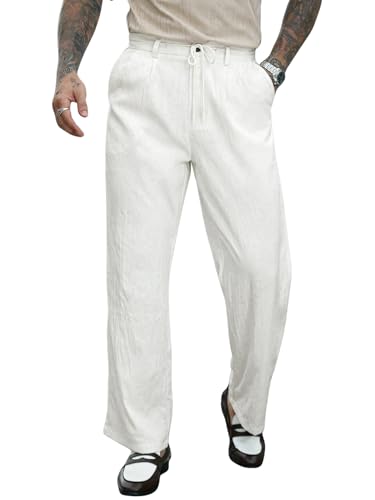Image of TOPLOT Men's Casual Pant || Trouser for Men || Straight Leg Pant for Man (5267)