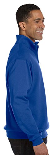 Image of Jerzees 8 oz. 50 /50 Quarter-Zip Cadet Collar Sweatshirt (995M)