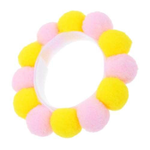 YARNOW ペットの首輪スカーフ 犬の子犬の首輪 ペットのチャーム 猫回復 猫コーン 猫ドーナツ ペットコスチュームアクセサリー 犬用ペット 犬の小さい ぬいぐるみ